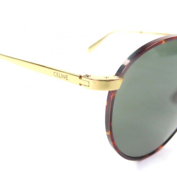 Celine Boston Eyewear Sunglasses Brown Gold main image 7
